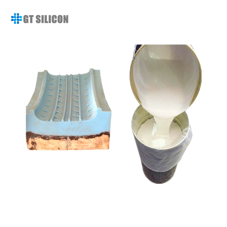 Factory Price Tin Silicone Rubber Two Parts for Tire Mold