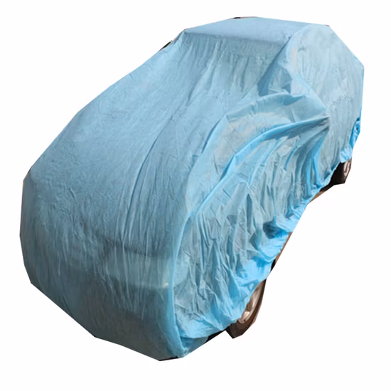 High Quality Scratchproof Anti-Dust Black Satin Surface Stretchable Car Cover